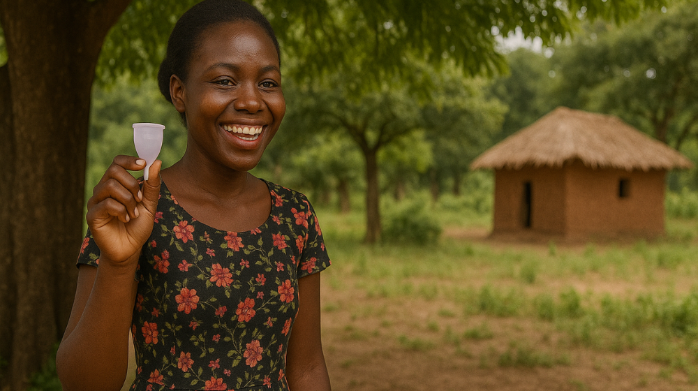 Promoting smart solutions —menstrual cup is reusable, eco-friendly, and cost-effective option for managing periods with dignity.