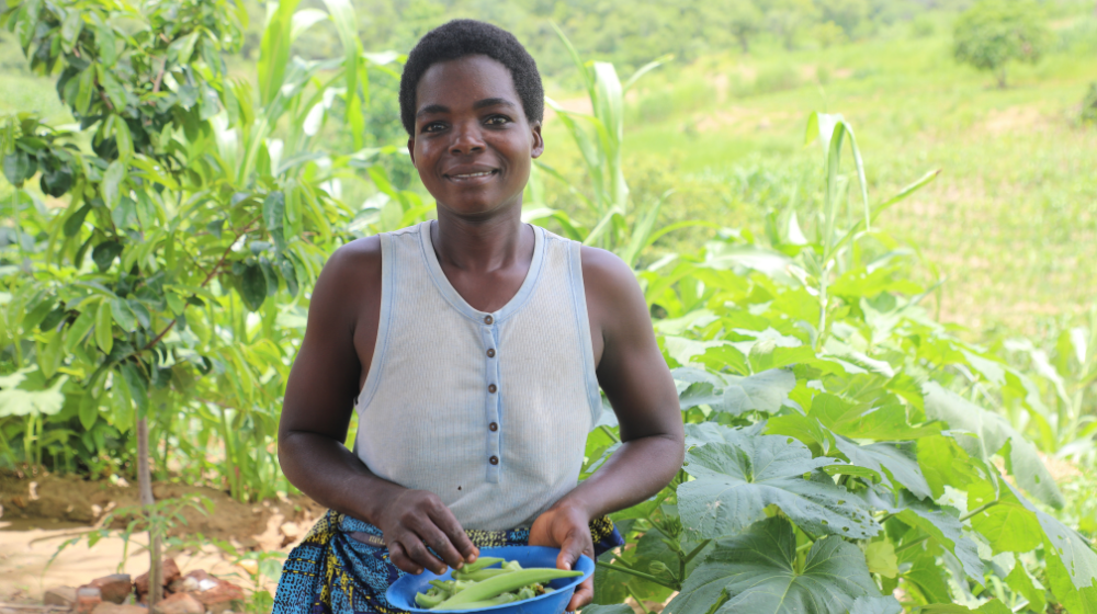 Estere has started doing light work as she completes her six months of recovery ©UNFPA/Joseph Scott/2025