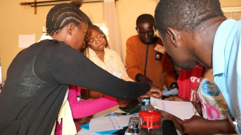 Empowering each other through shared knowledge: Young participants engage in an activity during an iCAN training session in Dedza ©UNFPA/Malawi/ 2025