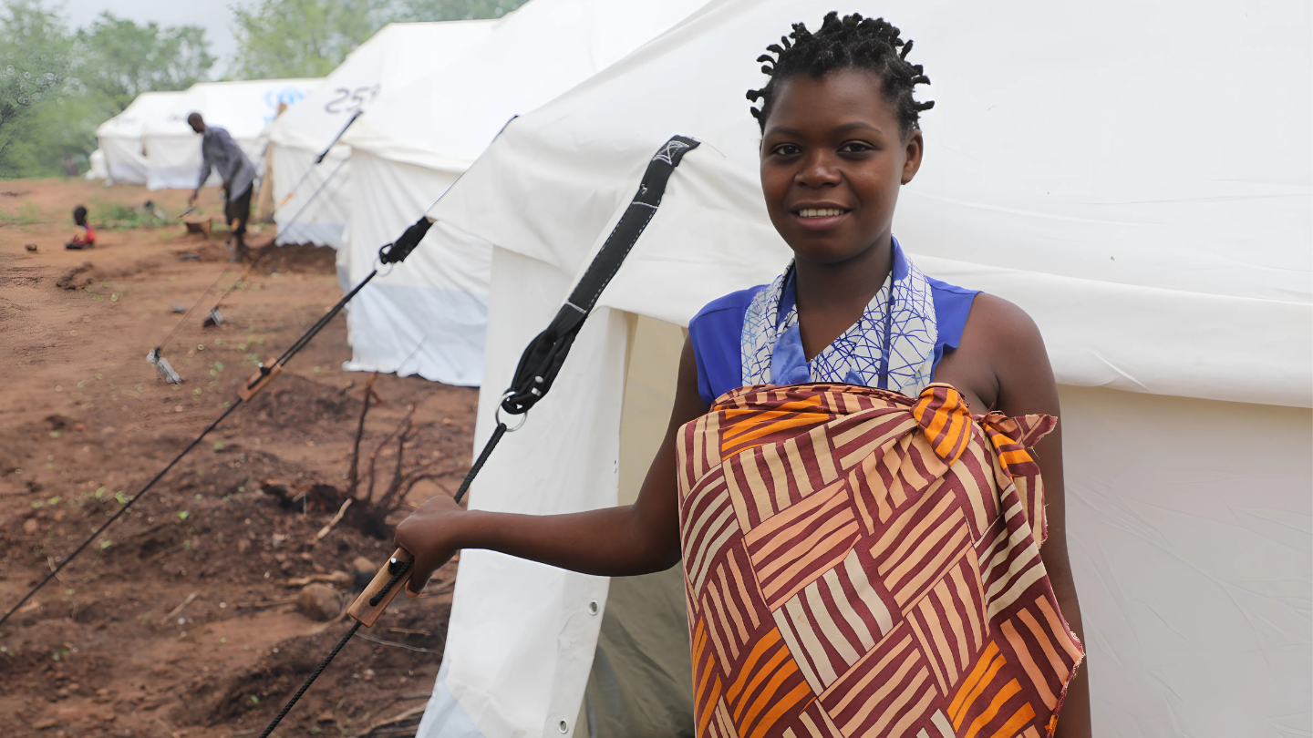 Alinafe safely arrived in Malawi after fleeing post-election violence in Mozambique UNFPA ©UNFPA/Joseph Scott