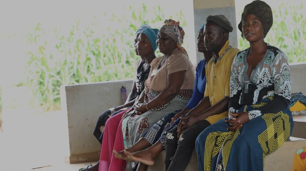 The Binali community action group is spearing the fight against gender based violence in their community ©UNFPA/2023