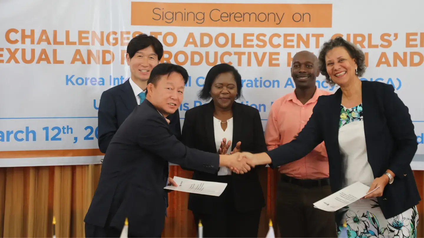 KOICA Commits USD 7.4 Million to UNFPA and the Government of Malawi to Empower Adolescent Girls and Teen Mothers