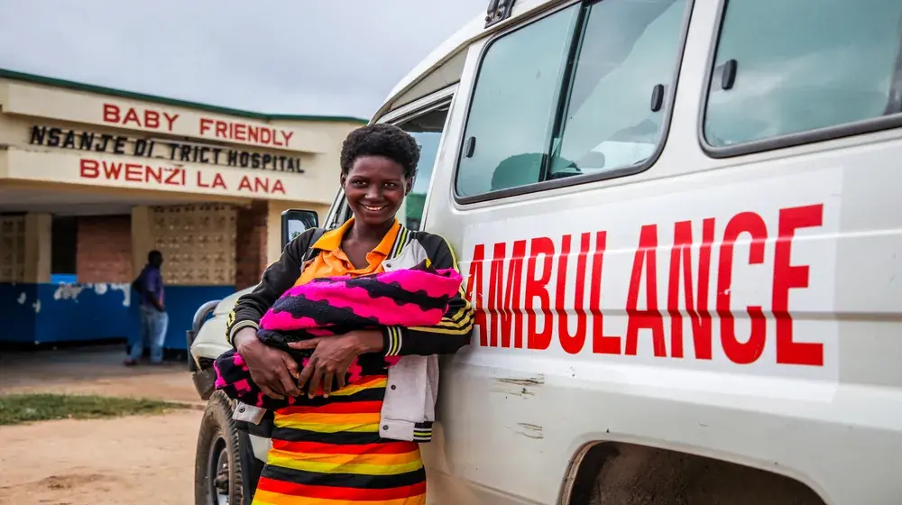 A ride for life: Ambulance services offer life saving rides to pregnant women in the middle of Tropical Freddy disaster in Malawi